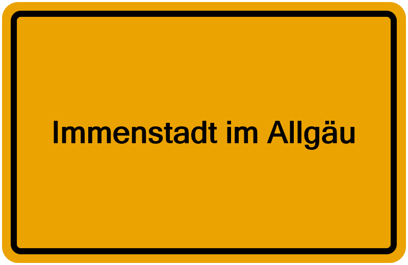 Handelsregister Immenstadt im Allgäu